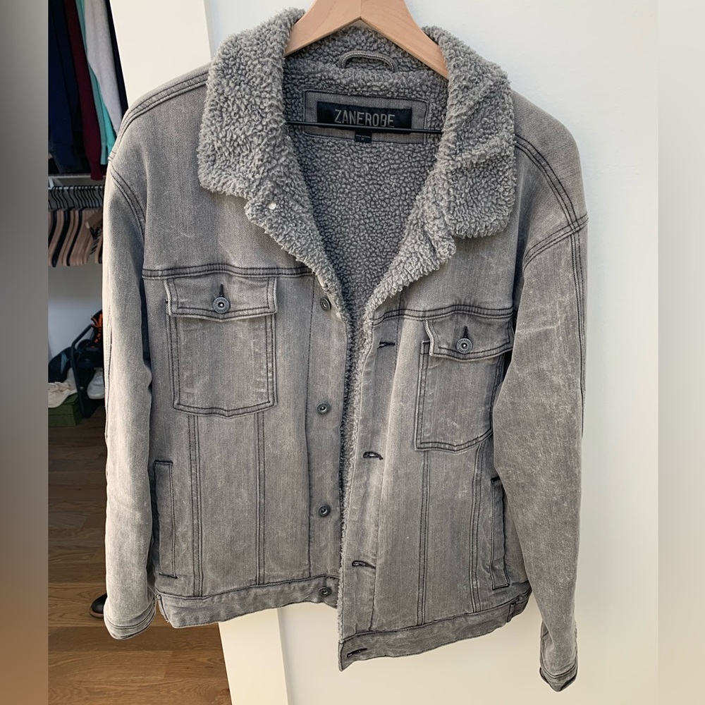 ZANEROBE SHERPA JEAN JACKET